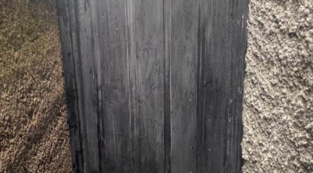 Before Exterior painting photo of a side gate by Cornelius Green Decorators